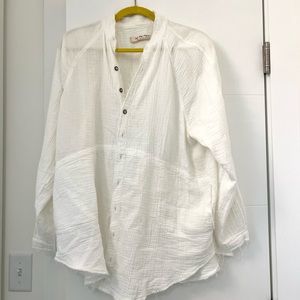Free People Summer Daydream Button Down